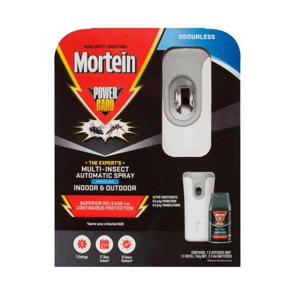 MORTEIN POWERGARD MULTI-INSECT AUTOMATIC SPRAY 1PK