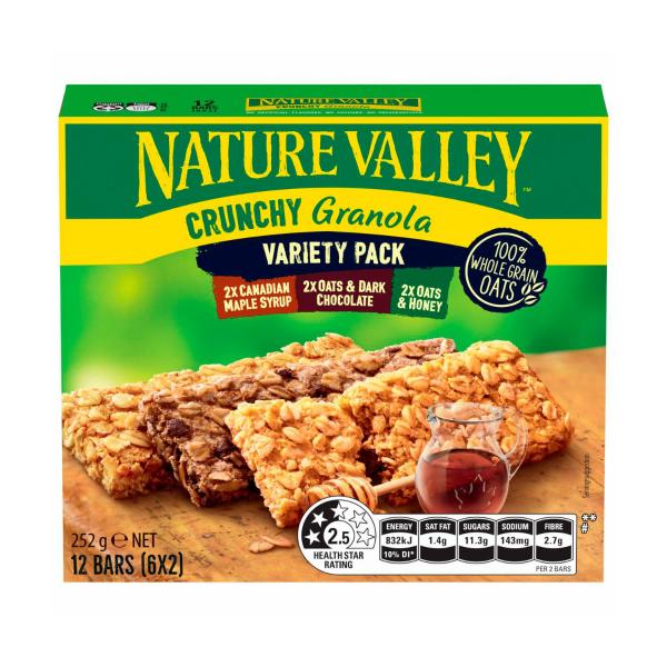 Crunchy Variety 6 Twin Bars