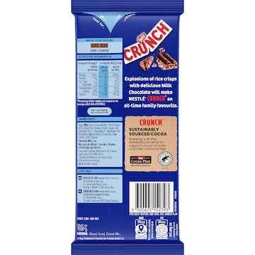 Crunch Milk Chocolate Block 170g