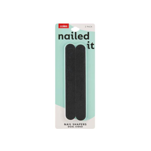COLES NAIL SHAPER 2 PACK