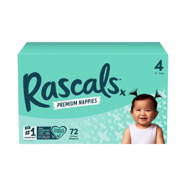Premium Nappies Size 4 (10-15Kg)