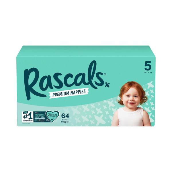 Premium Nappies Size 5 (13-18Kg)