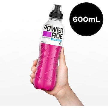 Powerade Zero Sugar Blackcurrant 600mL