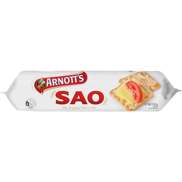 Arnott's Sao Crackers 250g