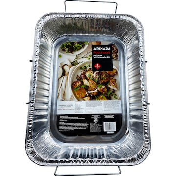 Armada Medium Foil Roasting Tray With Handles each