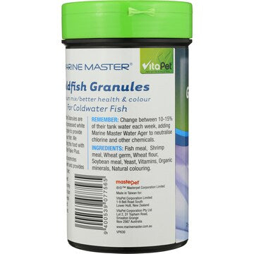 Vita Pet Fish Food Goldfish Granules 200g