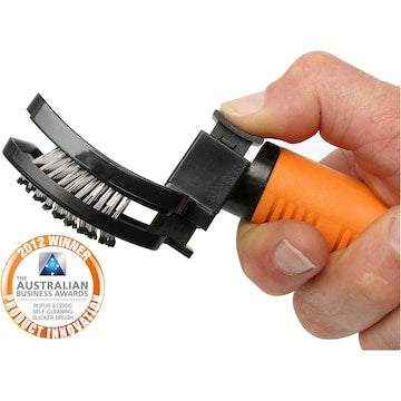 Rufus & Coco Self Cleaning Slicker Dog Brush each
