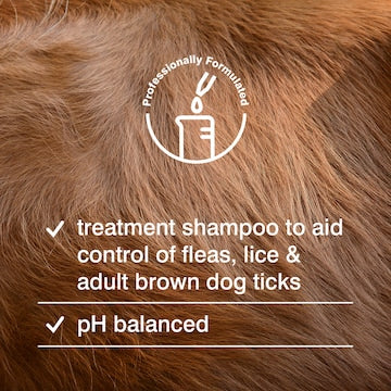 Rufus & Coco Flea Flee Dog Treatment Shampoo 200ml