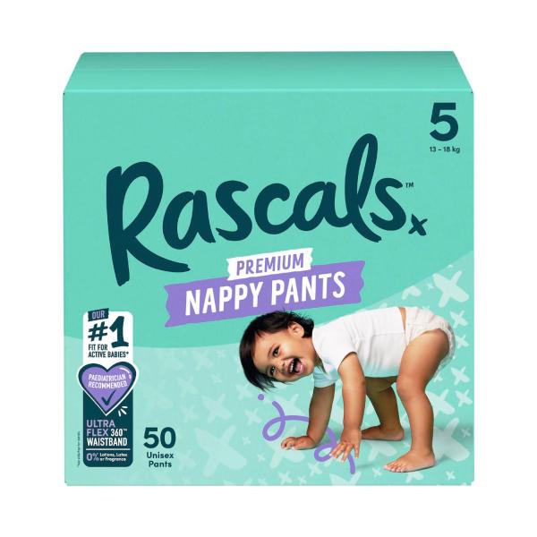 Premium Nappy Pants Size 5 (13-18Kg)