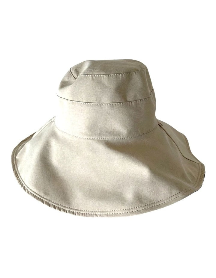 Gregory Ladner Leaf Print Canvas Hat Ghcf012M In Navy