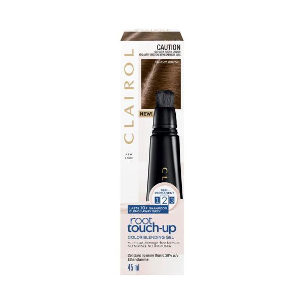 CLAIROL ROOT TOUCH UP COLOUR BLENDING GEL 5 MEDIUM BROWN 45ML