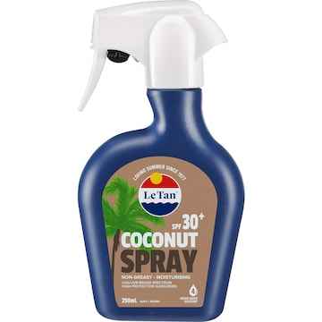 Le Tan SPF30+ Coconut Sunscreen Spray 250mL