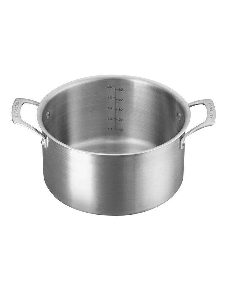 Essentials 3-Ply 24cm Deep Pot