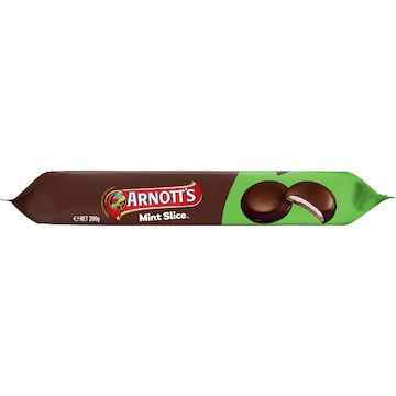 Arnott's Mint Slice Chocolate Biscuits 200g
