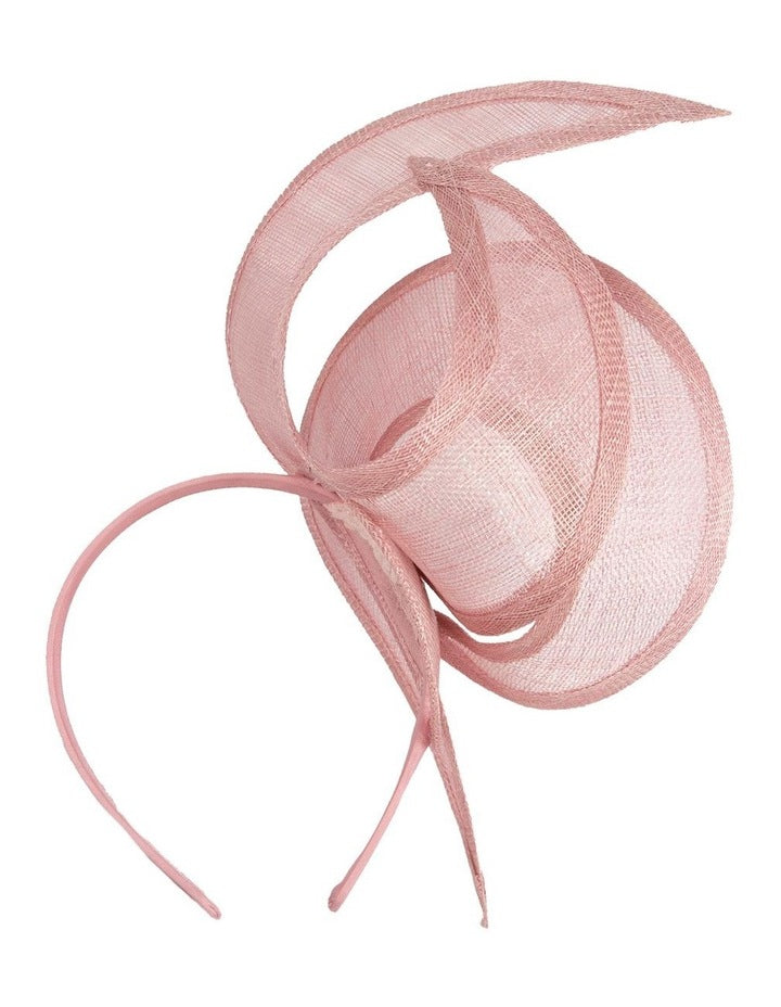Max Alexander Ma972 Dusty Pink Fascinator Fascinator in Dusty Pink