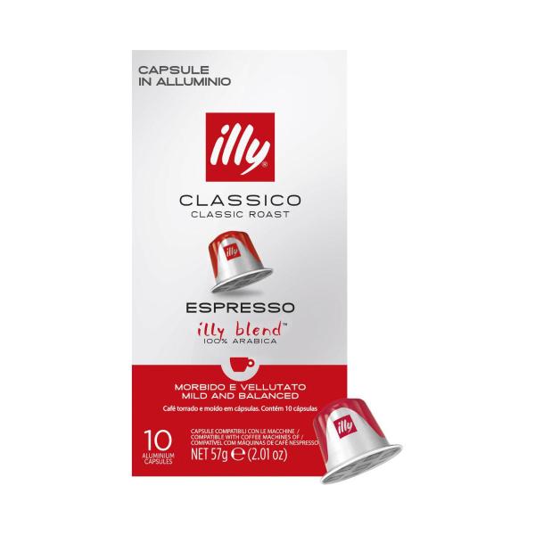 ILLY ESPRESSO CLASSICO CAPSULES 10PK