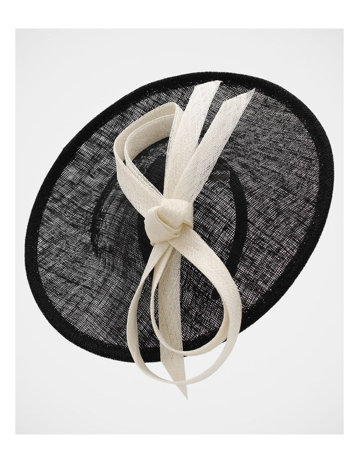 Fs1246 Bonnie Fascinator in Black