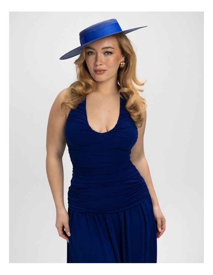 Hm764 Macy Racewear Hat in Royal Blue