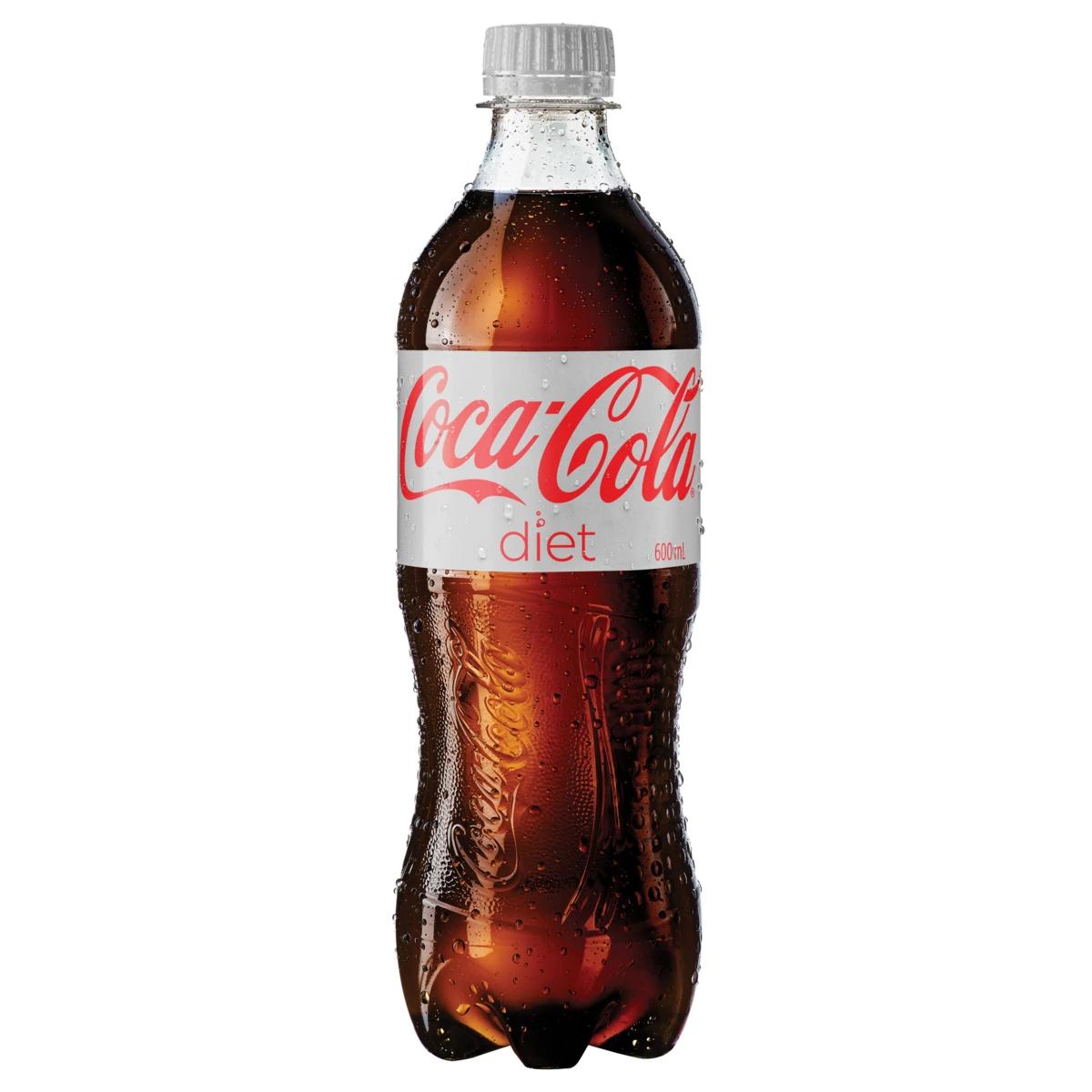 Diet Coca-Cola Soft Drink Bottle 600ml