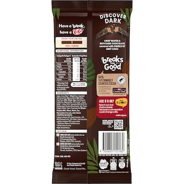 KitKat Tasmanian Mint Dark Chocolate Block 160g