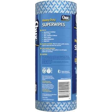 Chux Heavy Duty Superwipes Roll 25 pack