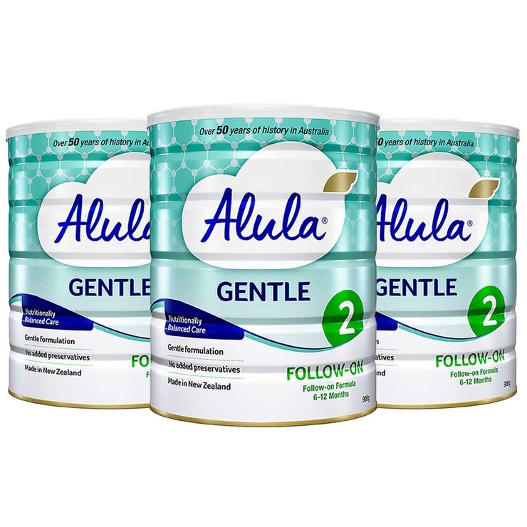 Alula Gentle Stage 2 Follow-On 6-12 Months 3 x 900g