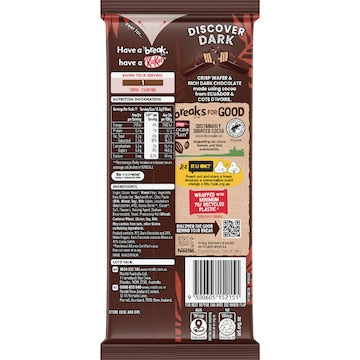 KitKat Dark Chocolate Block 160g