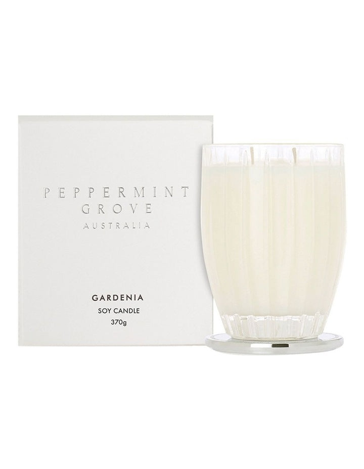 Gardenia Large Soy Candle 370g