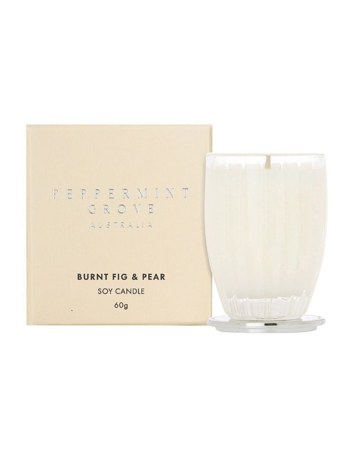 Burnt Fig & Pear Small Soy Candle 60g