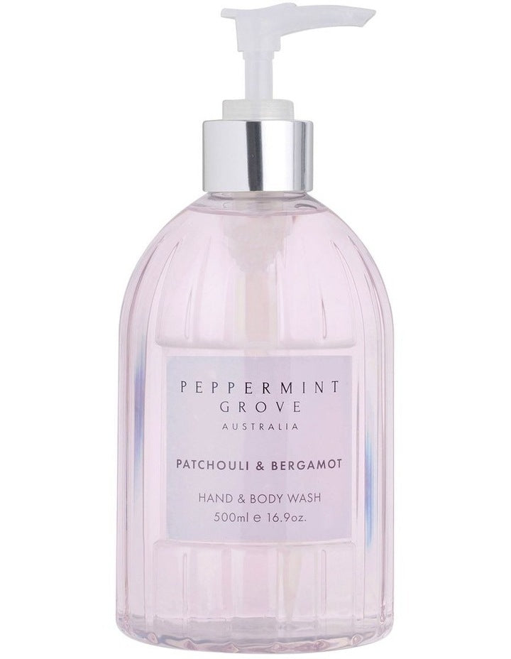 Patchouli & Bergamot Hand &Body Wash 500ml