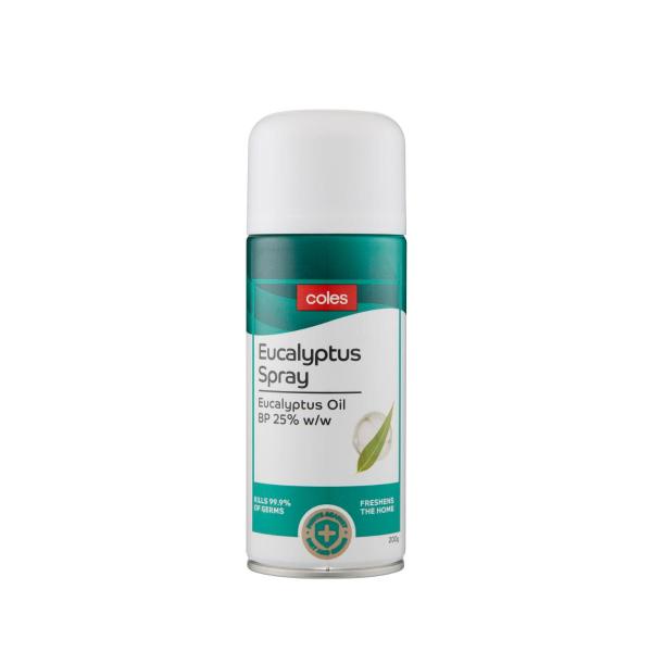 COLES EUCALYPTUS OIL SPRAY 200G