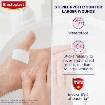 Elastoplast Waterproof XL Plasters 5 pack