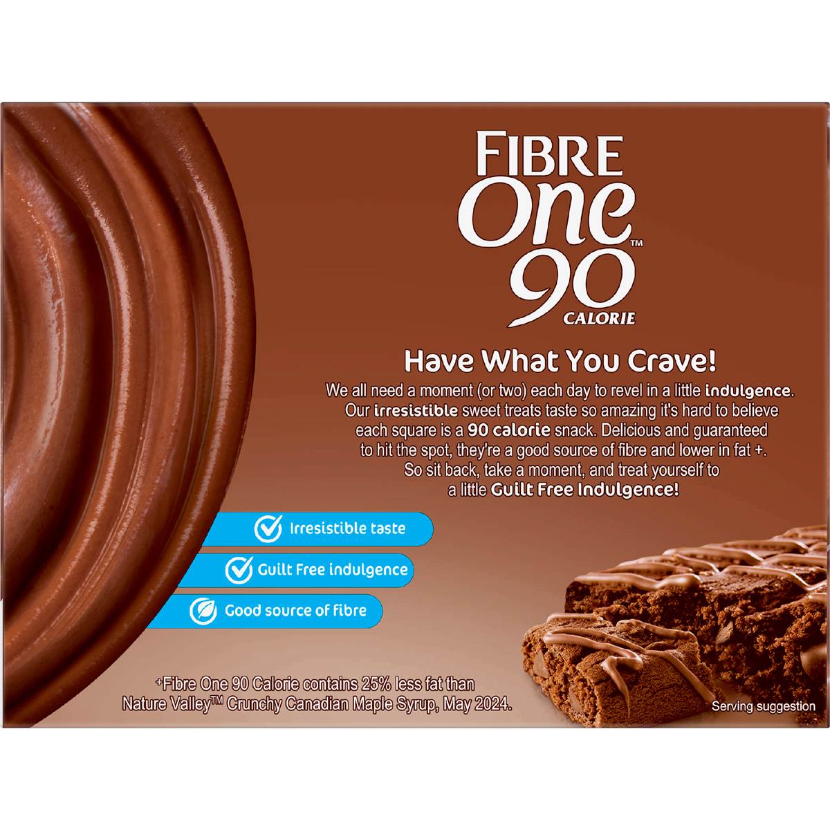 Fibre One Chocolate Fudge Brownie Bars 10 Pack
