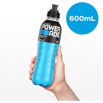 Powerade ION4 Mountain Blast Sports Drink Sipper Cap 600mL
