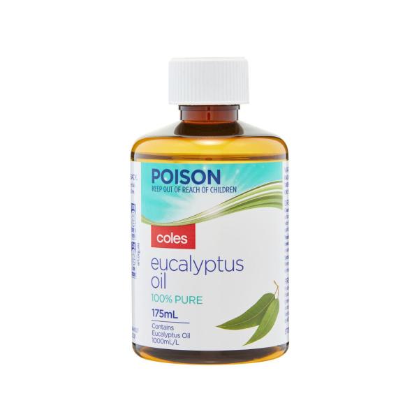 COLES EUCALYPTUS OIL 175ML