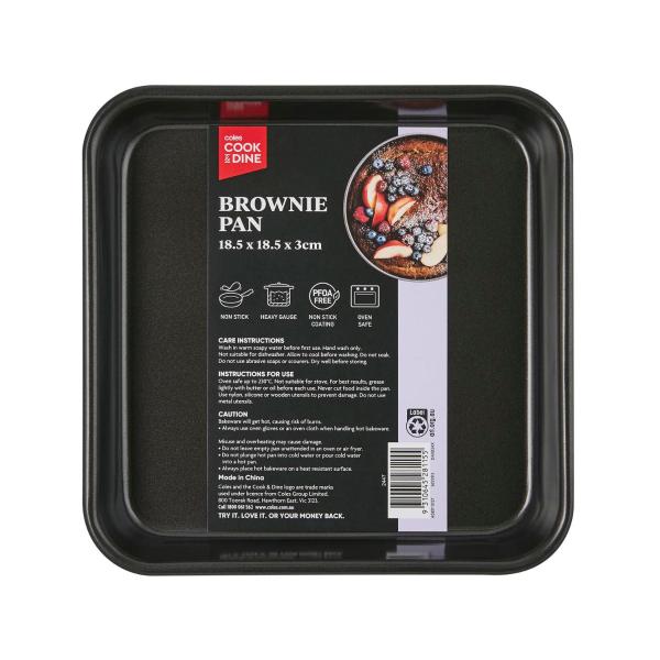 COOK & DINE BROWNIE PAN
