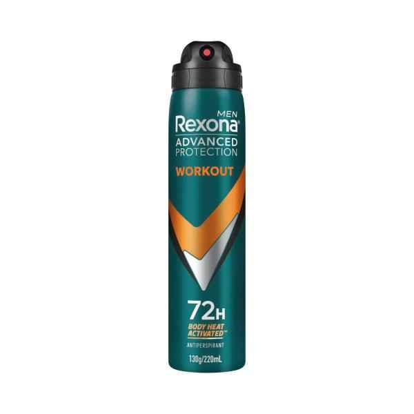 Men Deodorant 72hr Advanced Aerosol Workout