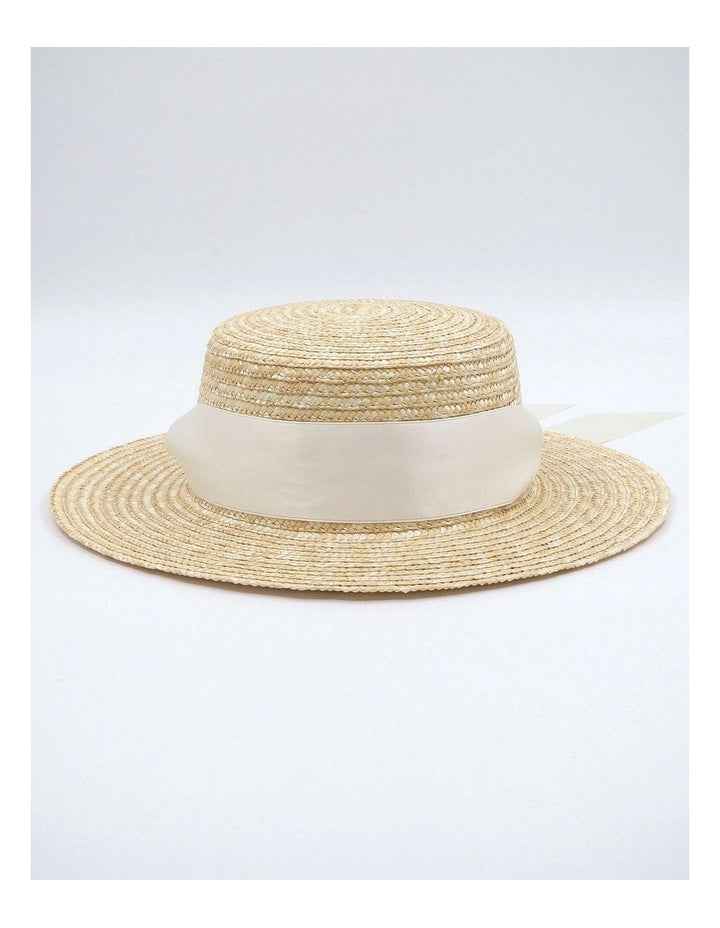Venice Racewear Hat in Cream
