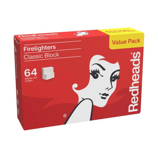 REDHEADS MEGABLOCK FIRELIGHTERS