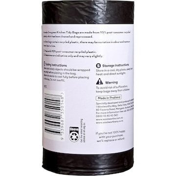 Armada Evergreen Kitchen Tidy Garbage Bags Small 40 pack