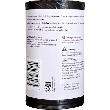 Armada Evergreen Kitchen Tidy Garbage Bags Medium 35 pack