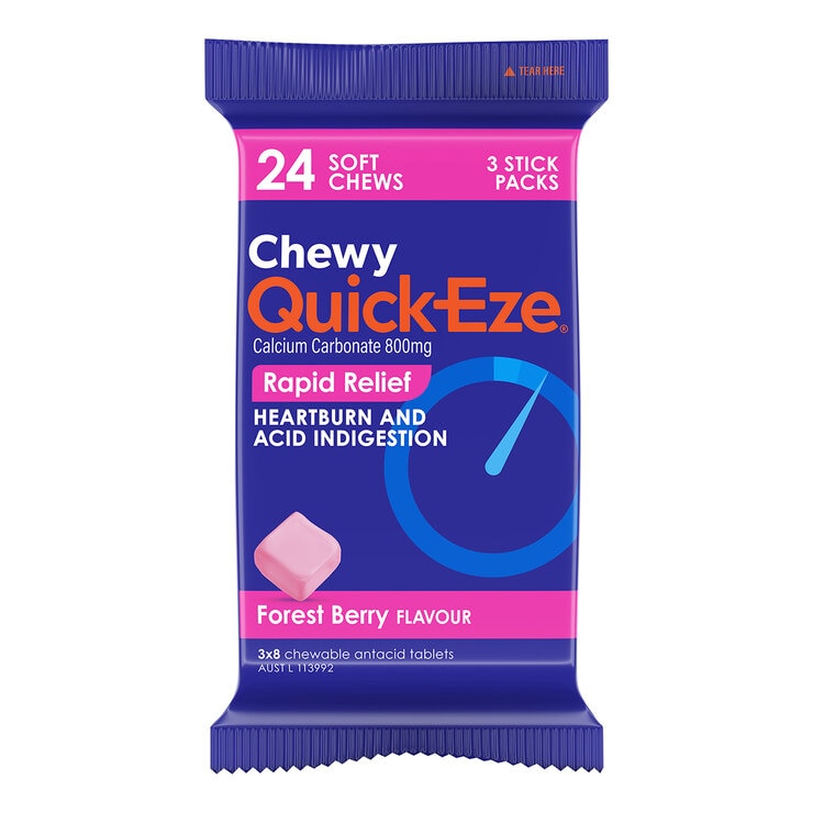 Quick Eze Chewy Berry 6 x 24 Pack