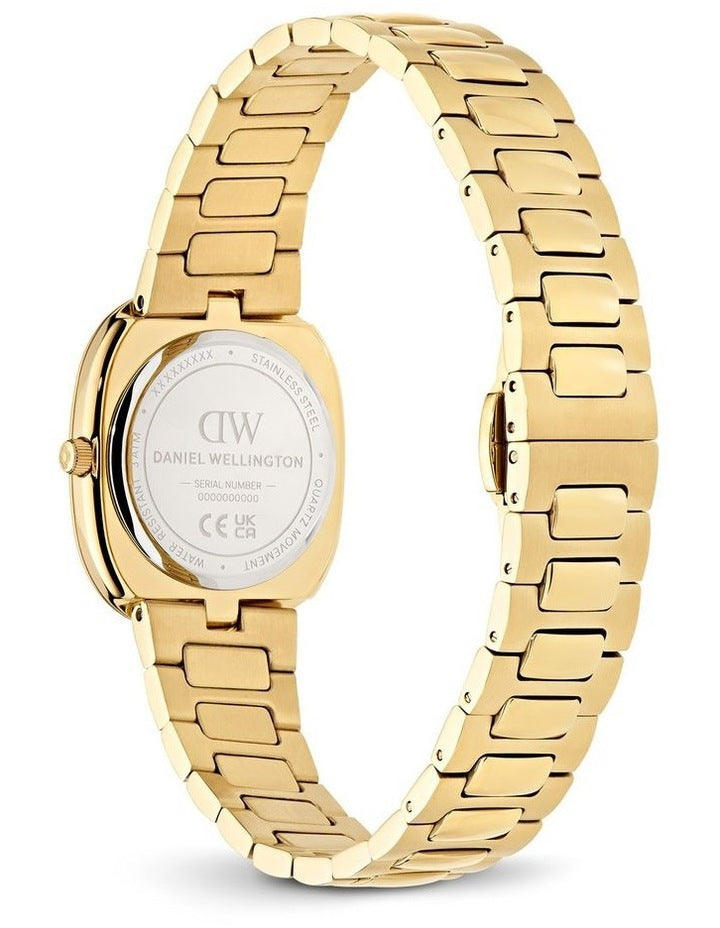 Daniel Wellington Cort 30x38mm Link Gold Watch DW00100985