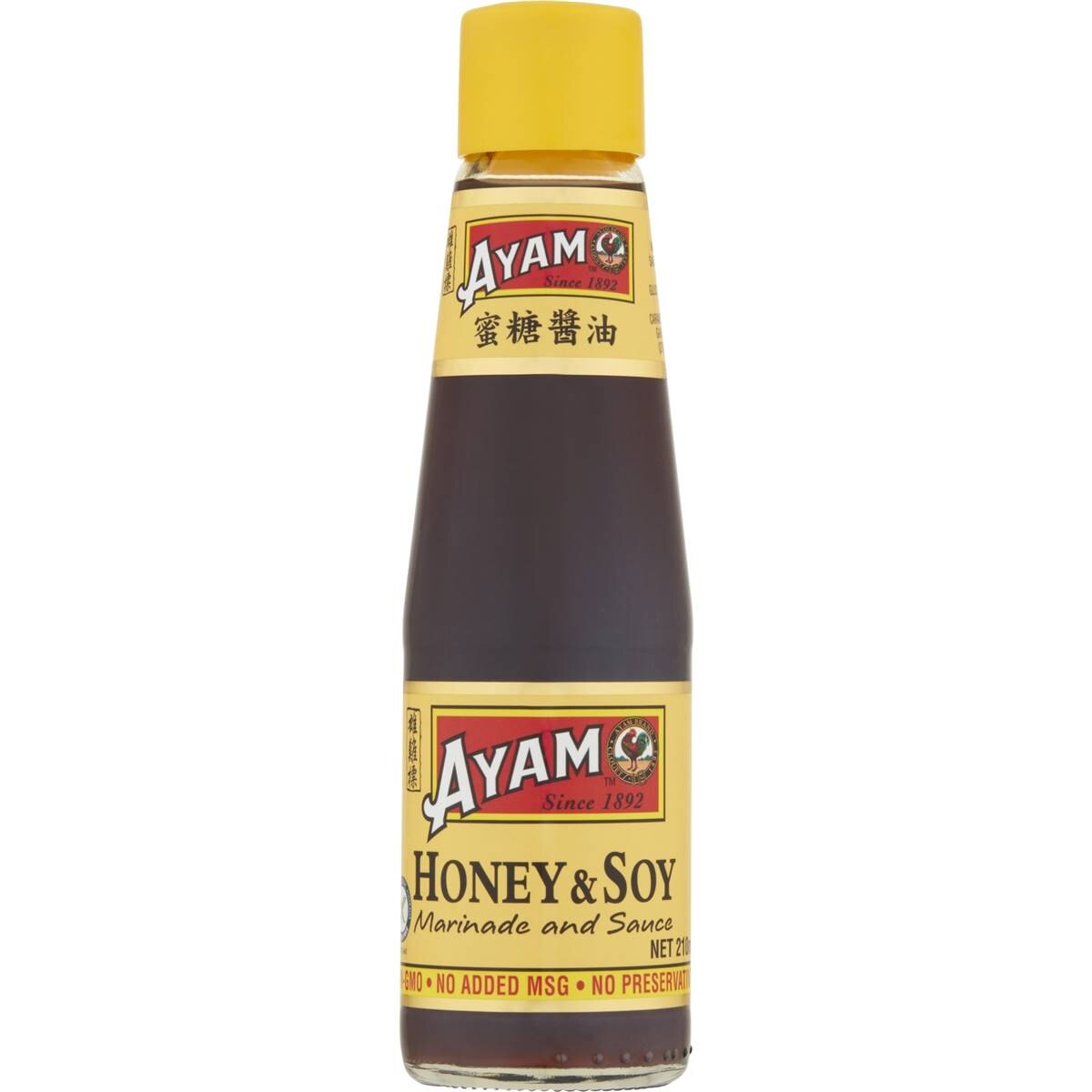 Ayam Honey & Soy Marinade Sauce 210ml