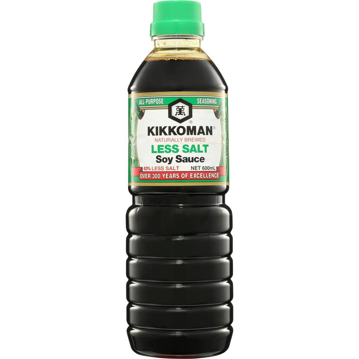 Kikkoman Soy Sauce Soy Reduced Salt 600ml