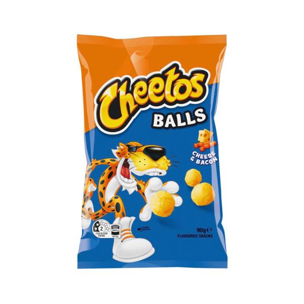 CHEETOS CHEESE & BACON BALLS 90G