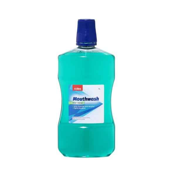 Mint Fresh Mouthwash Green