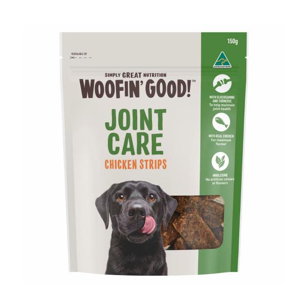WOOFIN GOOD JOINTS DOG TREAT 150 GRAM