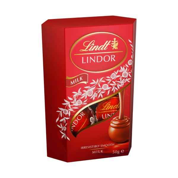 Lindor Milk Chocolate Mini Cornet Box