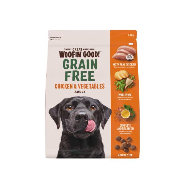 Grainfree Chicken & Vegetables Dry Dog Food